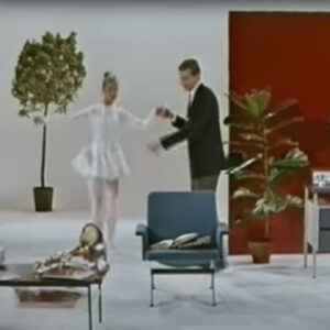Reclamefilm met danseresje uit 1963